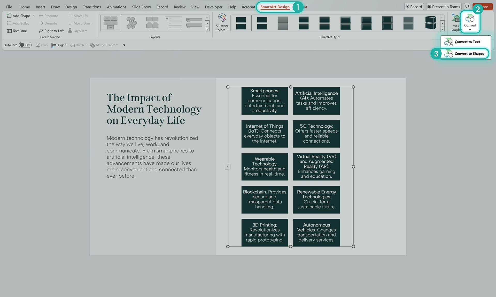 adjust-and-convert-the-smartart-into-shapes