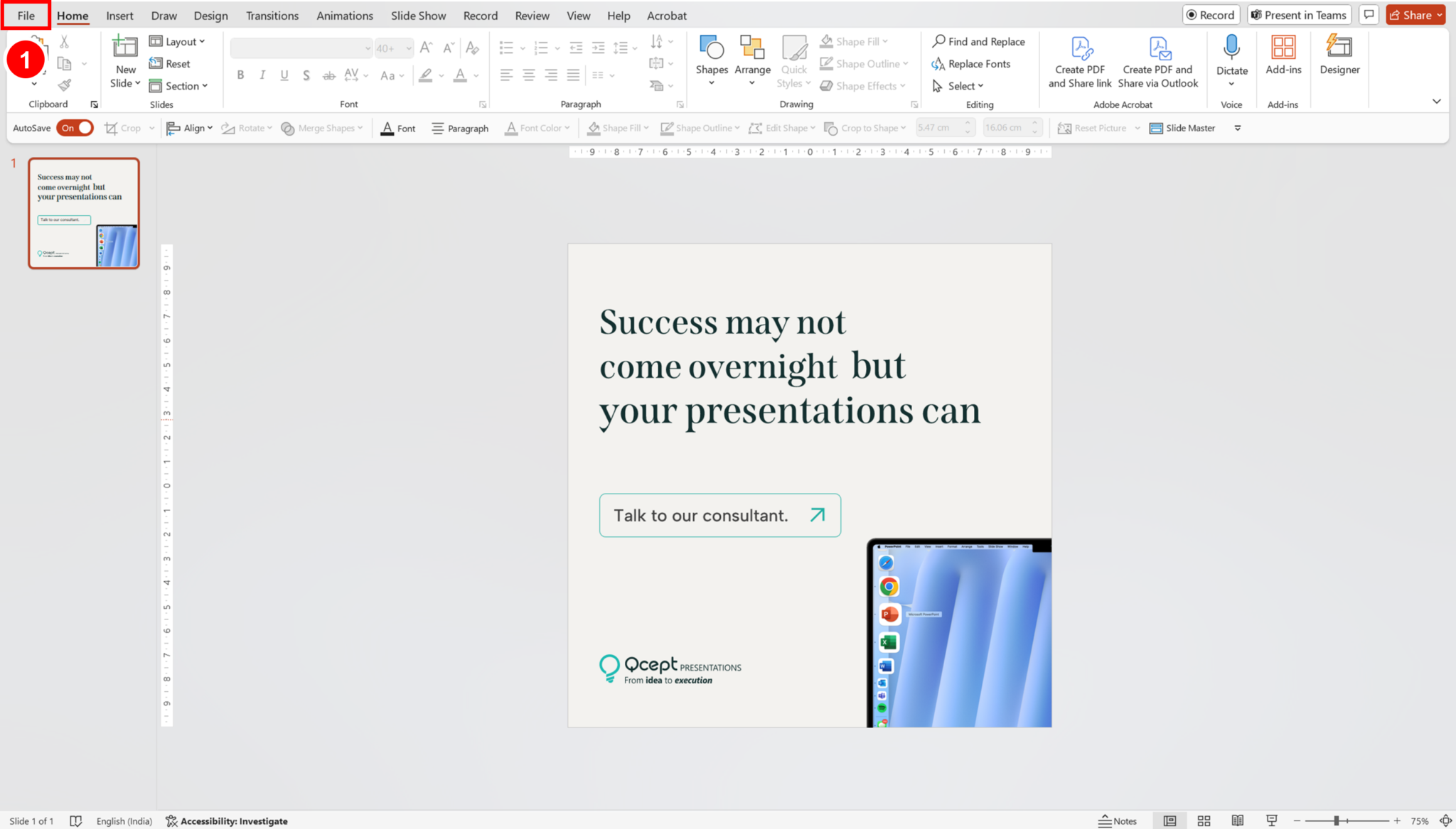 Export slides and objects as images in PowerPoint