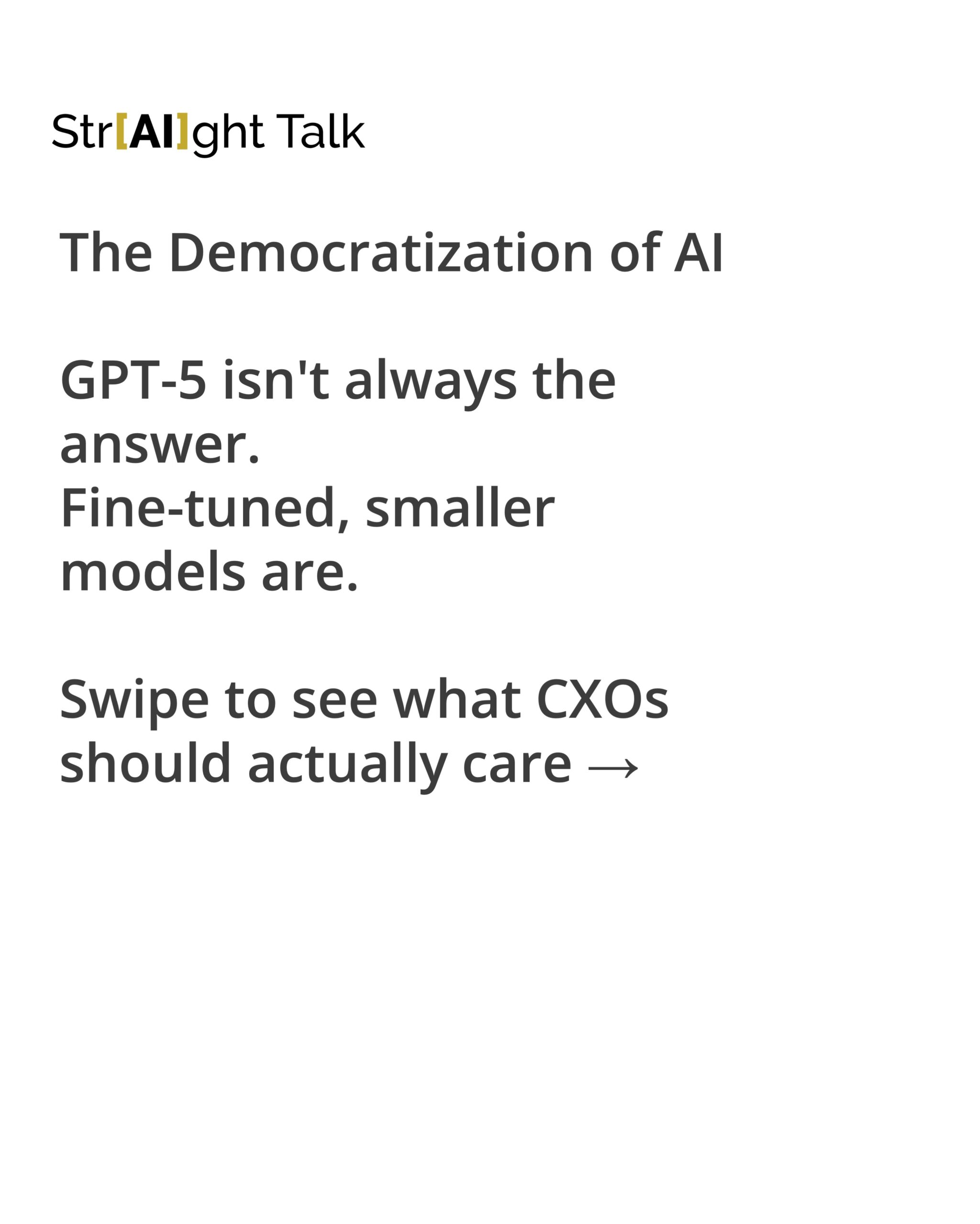 straight-talk-ai-democratization-linkedin-post-before