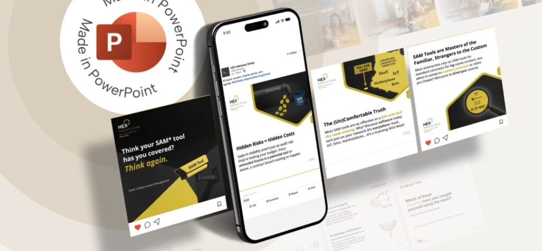 carousels-B2B-design-examples-for-LinkedIn-Qcept-presentations LinkedIn B2B carousel design examples, all made in PowerPoint